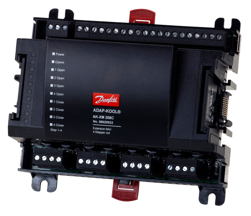 Uitbreidingsmodule AK-XM 205A met 8 analoge ingangen en 8 relaisuitgangen, SPDT