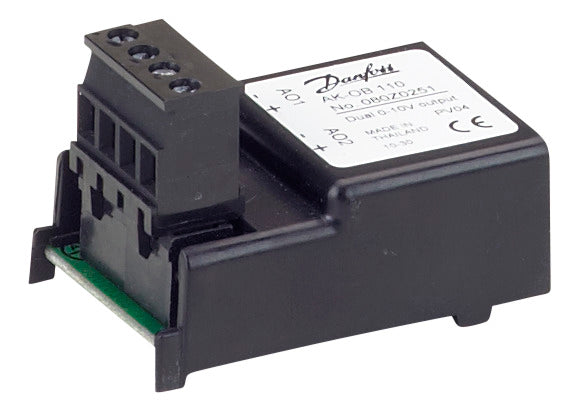 Uitbreidingsmodule AK-OB 110 met 2 analoge uitgangen 0 - 10Vdc