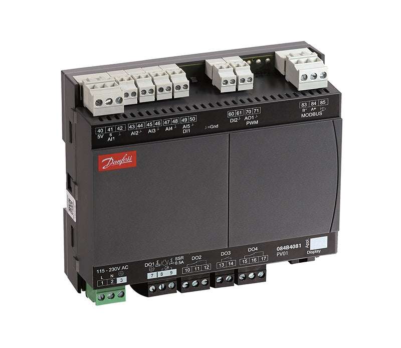AK-CC 55 Compact 115V / 230V 50 / 60 Hz Meubel- / celregelaar voor 1x AKV ventiel of 1x vloeistofklep.