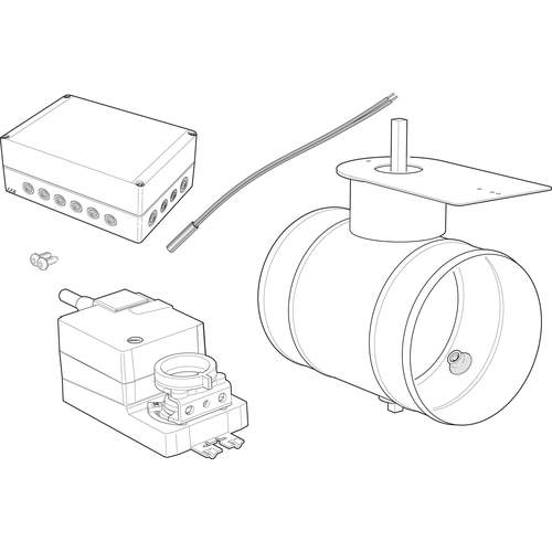Nibe OEK20-160 accessory F730 outdoor air addition