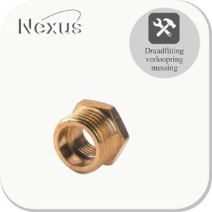 Nexus Messing verloopring 2”x 1½”