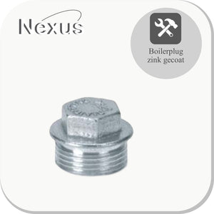 Nexus Gegalvaniseerde plug 1”