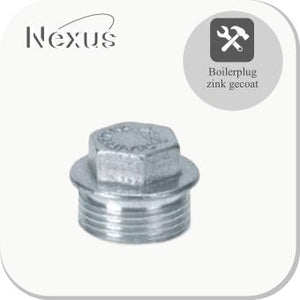 Nexus Gegalvaniseerde plug 4”