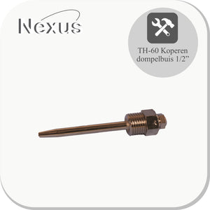 Nexus Sensorbuis TH-60 1/2” Koper 28000040