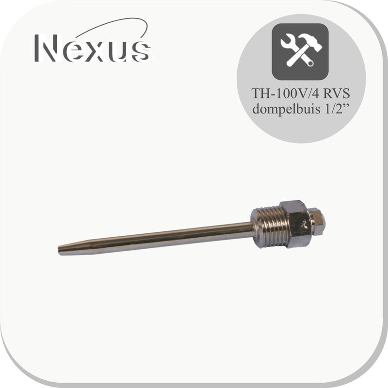 Nexus Sensorbuis TH-100V/4 1/2" RVS 29000230