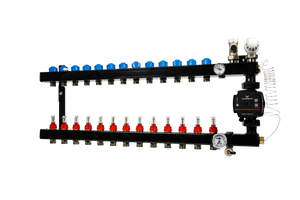 In-line verd. 13-gr. e.c, Grundfos UPM3 aansl. 3/4"inreg.