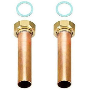 Vaillant 2x koppeling 1.1/4" Ø28 mm