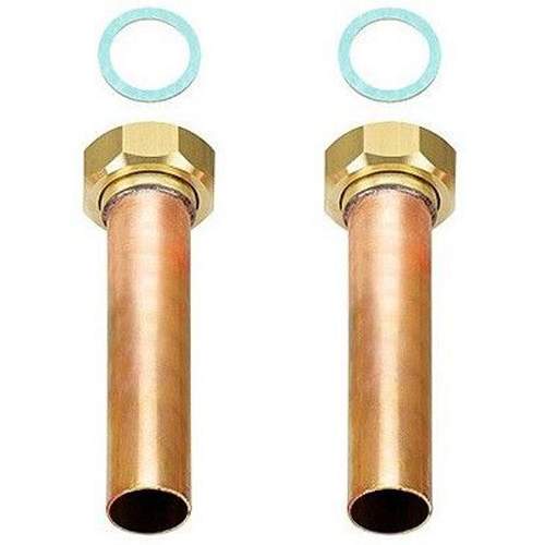 Vaillant 2x koppeling 1.1/4" Ø28 mm