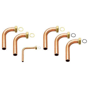 Vaillant flexoTHERM aansluitset haaks,
