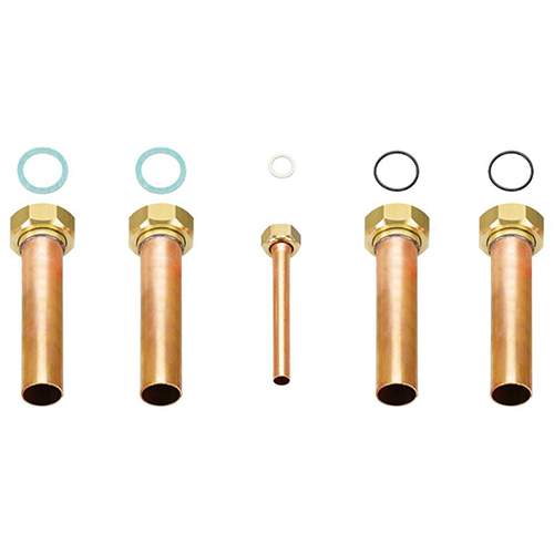 Vaillant flexoCOMPACT aansluitset recht,