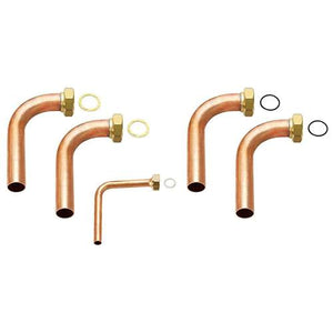 Vaillant flexoCoMPACT aansluitset haaks