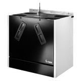 WTW-unit 500 Boost incl. draadloze RF 3 standenschakelaar+ geïnt. vochtsensor VASCO