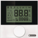 Thermostaat digitaal verwarmen/koelen draadloos (batterij) Henco