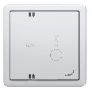 Bedrade CO2 sensor inbouw 0-10V 67 inclusief afdekraam Zehnder