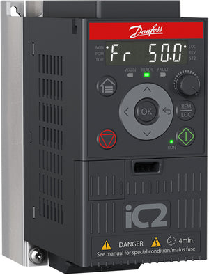 Frequentieregelaar 0,75 kW 230V / 1 ph IC2-30FA1N02-04A2E20F0+ACXX