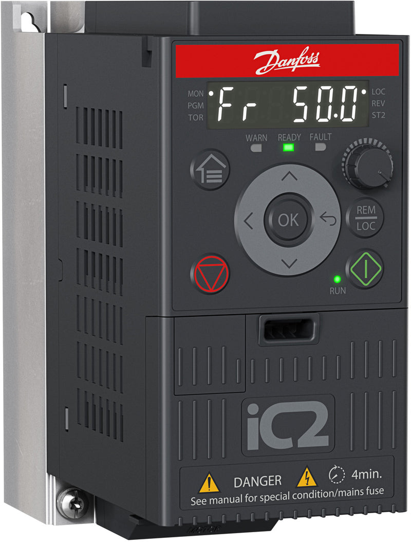 Frequentieregelaar 0,75 kW 230V / 1 ph IC2-30FA1N02-04A2E20F0+ACXX