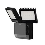 LED-Straler met bewegingsmelder 4000K 2x900lm zwart Theben