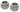 MKV-K G 3/4 14 x 2 mm UBA messing vernikkeld, in set van 2 / knelkoppe