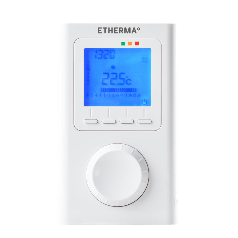 ET-14A Draadloze regeling met klok LCD-display & Weekprogr.