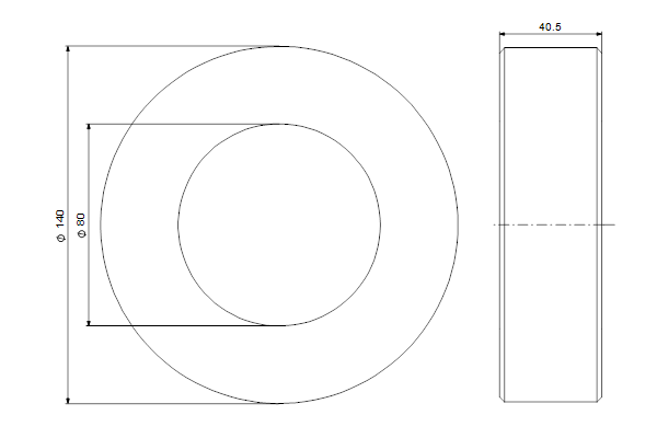 LM/LP->TP replacement set, DN80/80 L42,5