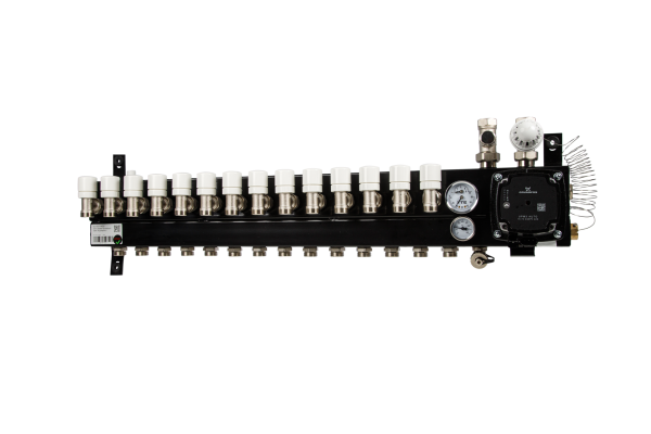 Slim verdeler Grundfos UPM3 A label 14-groeps e.c. 3/4"
