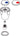 SPAREPART PLUS KNOP NIMBUS II MESSING CHROOM