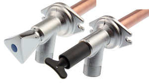 VSH Aqua-Secure vorstvrije gevelkraan MM R1/2xG3/4 (DN15) Cr
