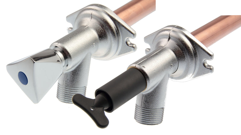 VSH Aqua-Secure vorstvrije gevelkraan MM R1/2xG3/4 (DN15) Cr