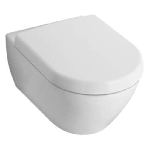 Villeroy & Boch Subway 2.0 diepspoelcloset 375 x 565 mm afvoer horizontaal wandhangend wit