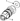 TECElogo-Push draadfitting,vlakke dichting, brons/Si- brons, 16 x 3/4"