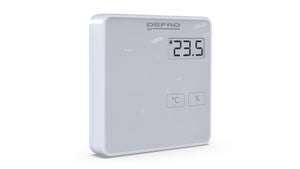 Defro Temperatuur- en vochtigheidsradiosensor voor de DRX PLUS-serie