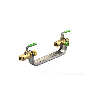 GWA Q3 2.5 - QN 1.5 LAAG RECHT RP 3/4" X 15/22 MM KNEL (WATERMETER 110