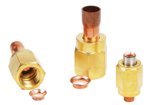 5/8" flare soldeerkoppeling