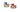 Set met Kogelkranen KHT-SET 1" +Thermom.+Wartelmoer&Dichtingen Messing