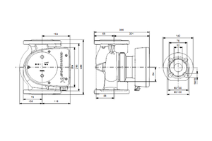 Circulatiepomp MAGNA1 32-120 F 220 1x230V PN6/10