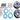 Connecting piece set PN16 DN100x80-2x55mm