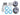 Connecting piece set PN16 DN100x80-2x55mm
