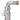 V-exact II, DN15, met bocht thermostatische afsluiter
