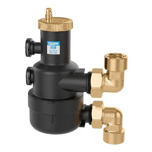 Caleffi HED high-efficiency air separator, 1" internal thread
