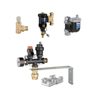 Caleffi warmtepompset voor split unit met vermogen 0-8 kW basic