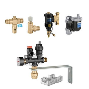 Caleffi warmtepompset voor monoblock met vermogen 0-8 kW basic