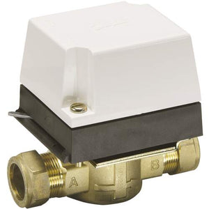 Danfoss 2-weg afsluiter HP22, 230V veerretour, 22mm knel