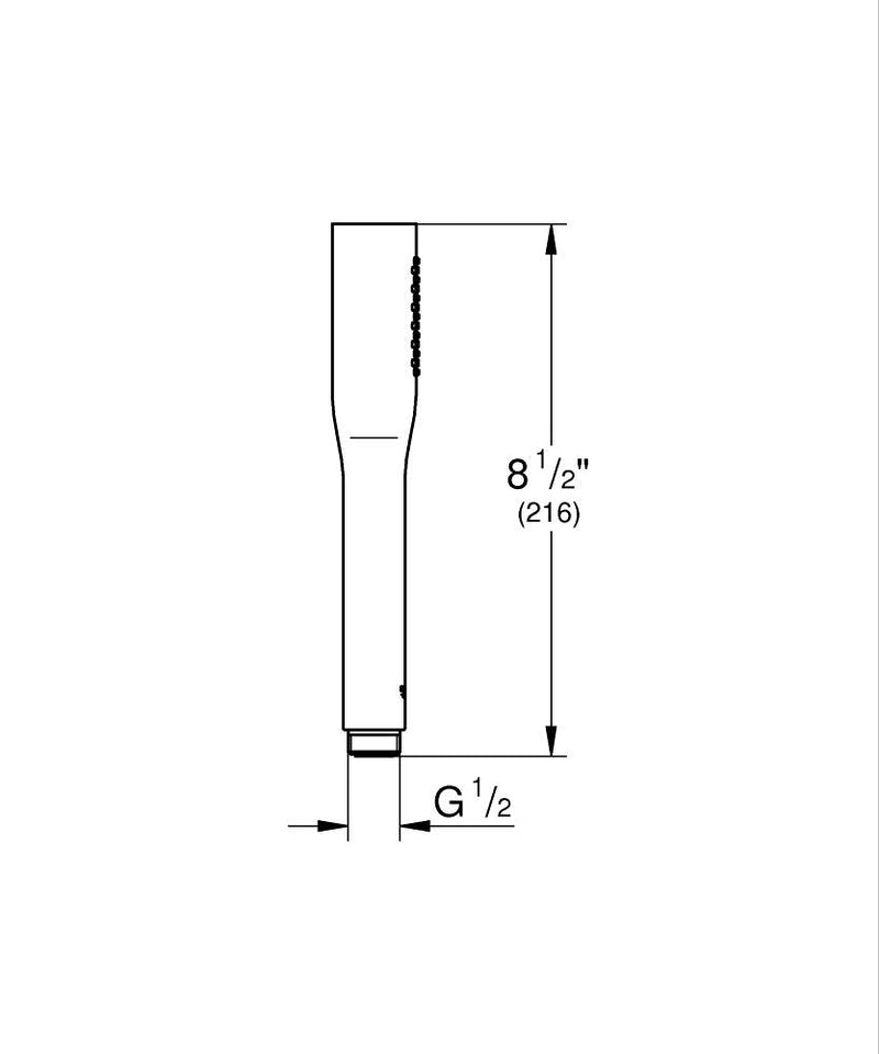 Euphoria Cosmopolitan Stick Handdouche 1 straalsoort