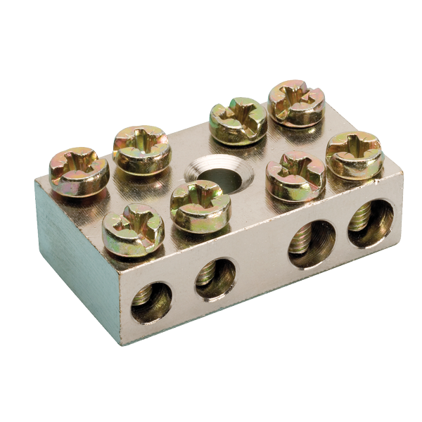 Aftakklem (C) 2x25 + 2x6 mm2 gesloten