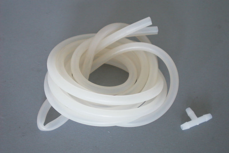 T-stuk + siliconenslang 3 mtr.