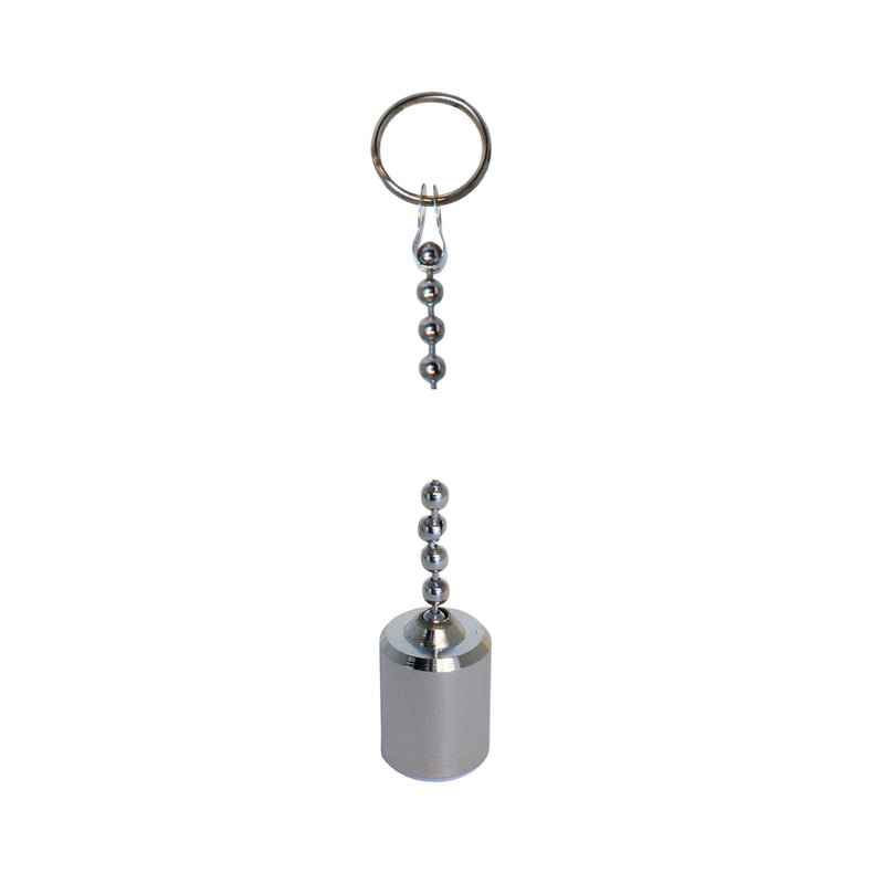 Kogelketting 3,2 mm 45 cm, m. los gewicht