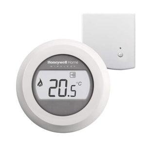 Honeywell Home Round kamerthermostaat Wireless Modulation, Opentherm