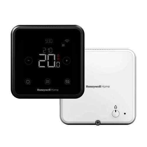 Honeywell Home T6 slimme thermostaat, bedraad, voor wandmontage, zwart