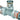 S-Press PLUS T-stuk verlopend PPSU 20-16-20