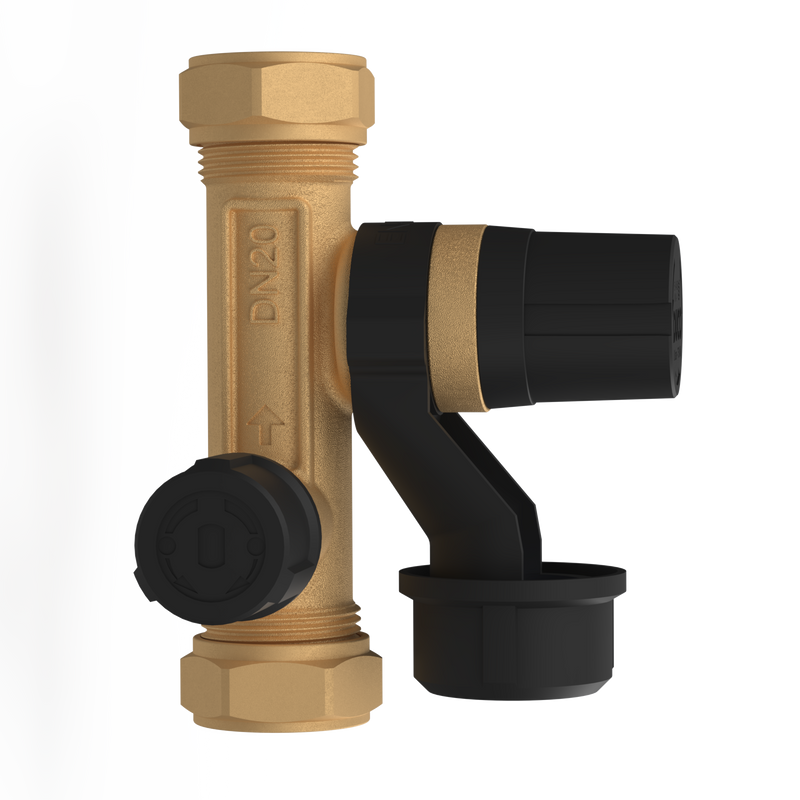 DUCO Inlaatcombinatie  DN20/22 knel - 6 bar
